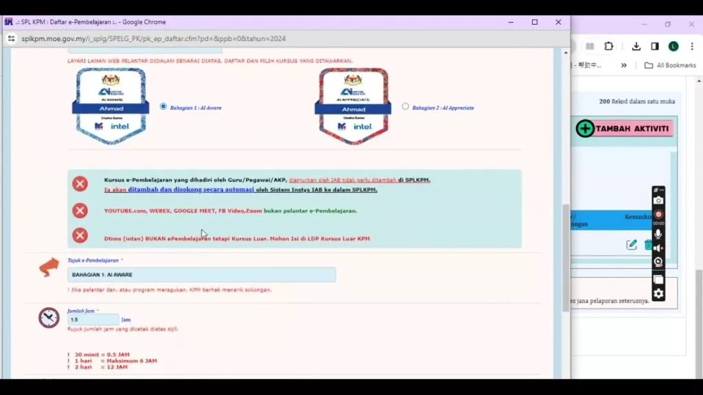 Program SPLKPM AI Untuk Rakyat
